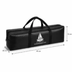 Schwarze Wobbelstopper Tasche mit Griffen und Abmessungen 65x20x15 cm für Boot und Yacht Zubehör