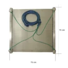 Dimensions of the Wobbelstopper 6K: 70 by 70 centimeters