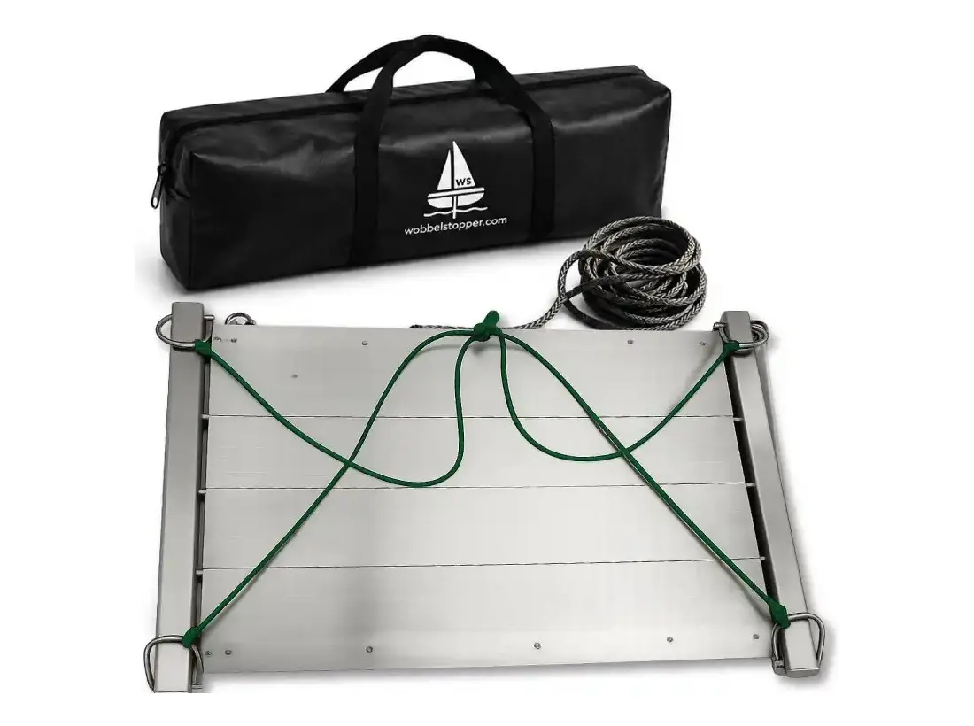 Wobbelstopper 4K Captains Edition · Komplettset mit Tasche und Leinen